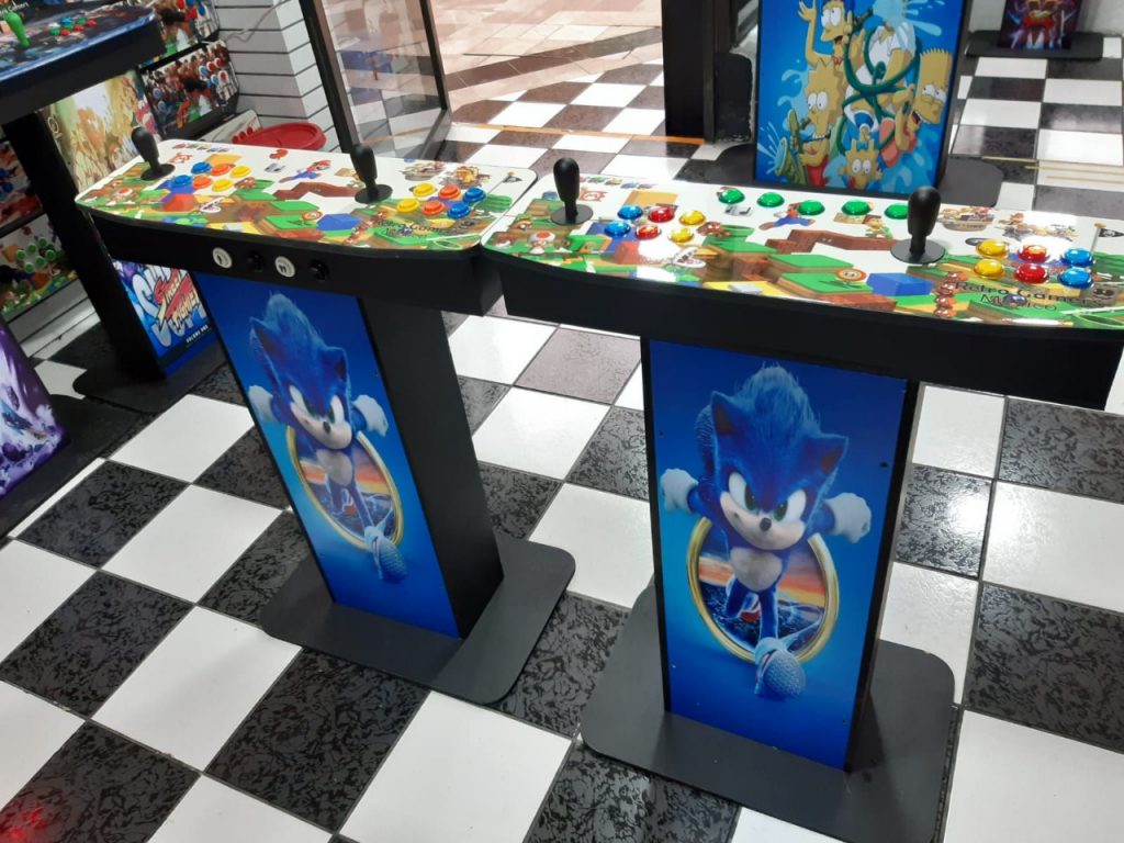 Tablero Arcade 4 Jugadores 33 Mil Juegos - Imagen 4