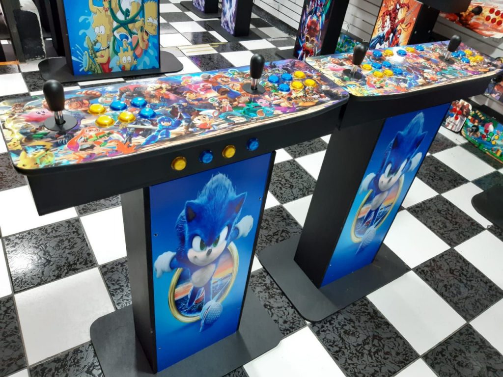 Tablero Arcade 4 Jugadores 33 Mil Juegos - Imagen 2