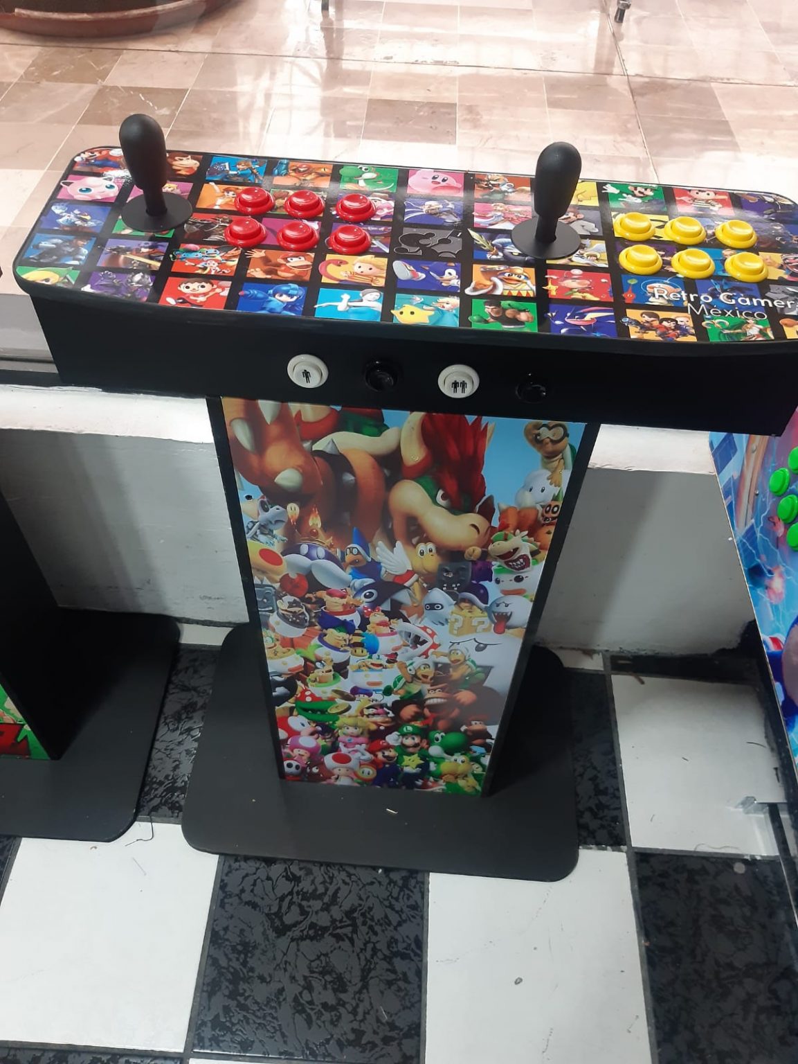 Tablero Arcade Doble con Base 16 Mil Juegos - Imagen 6