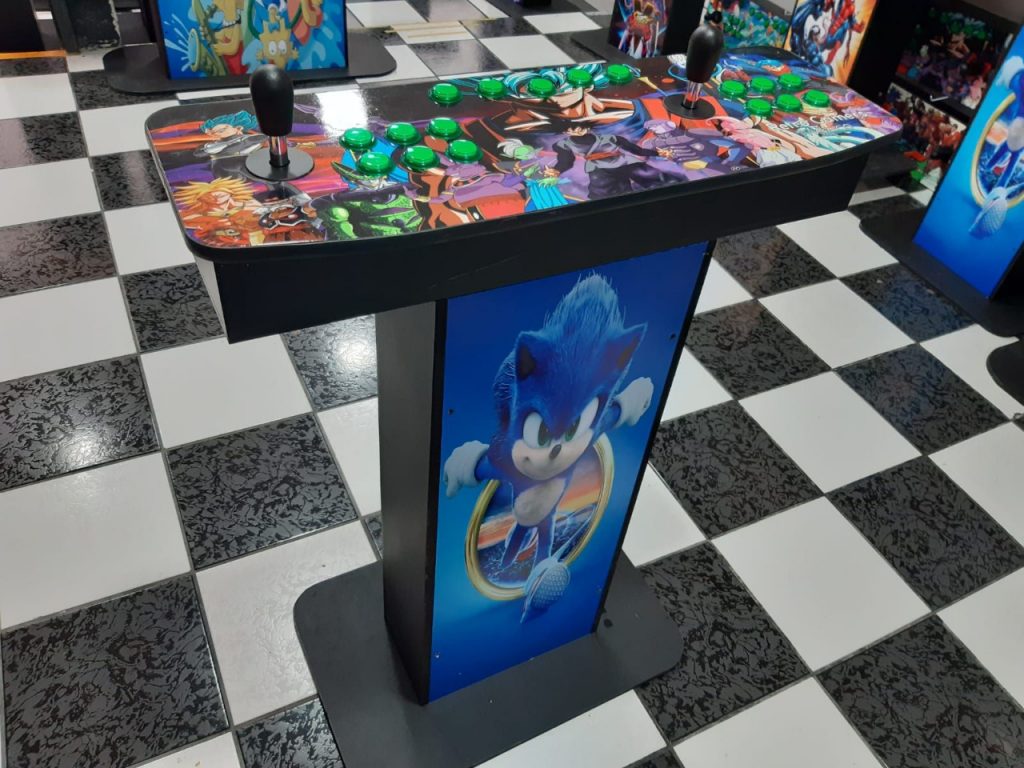 Tablero Arcade Premium Doble con Base 33 Mil Juegos - Imagen 8