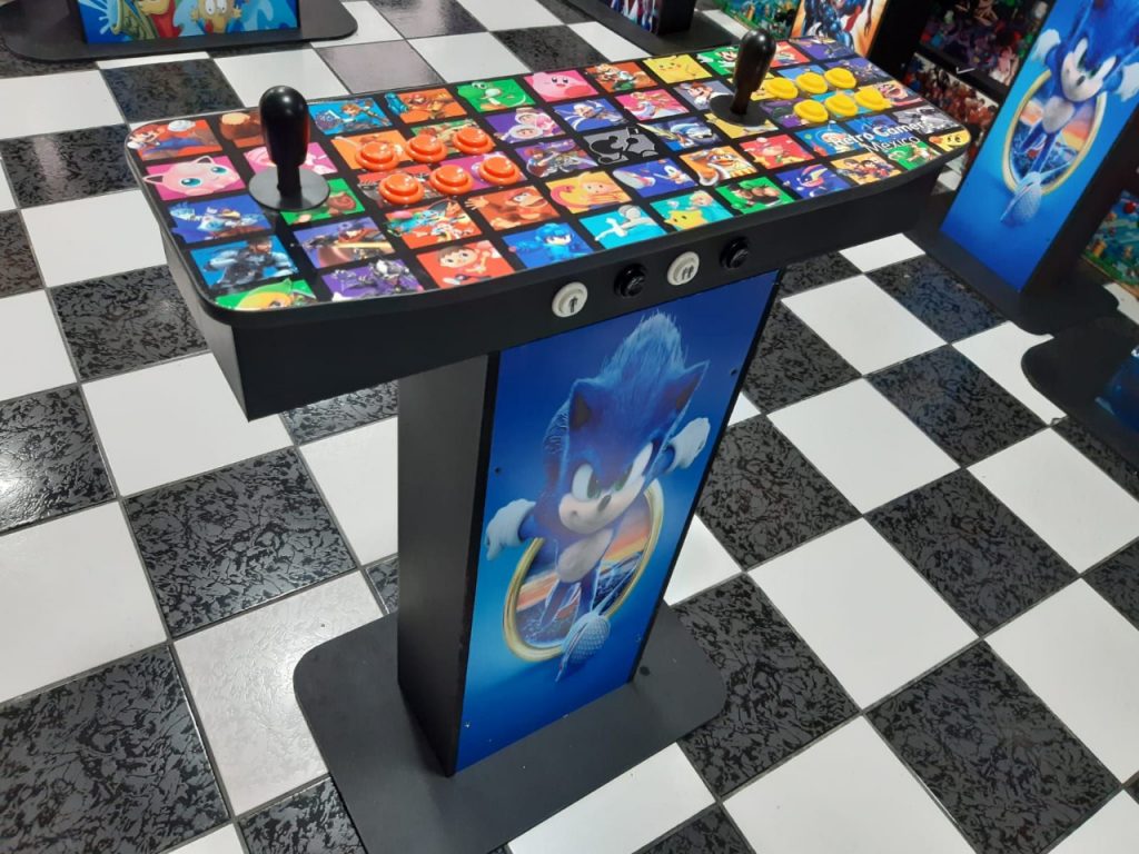 Tablero Arcade Premium Doble con Base 33 Mil Juegos - Imagen 7