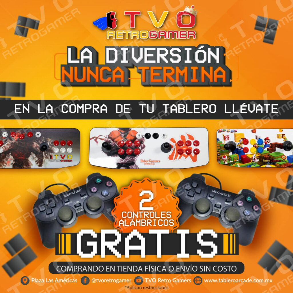 Tablero Arcade Premium con 33 Mil Juegos - Imagen 4